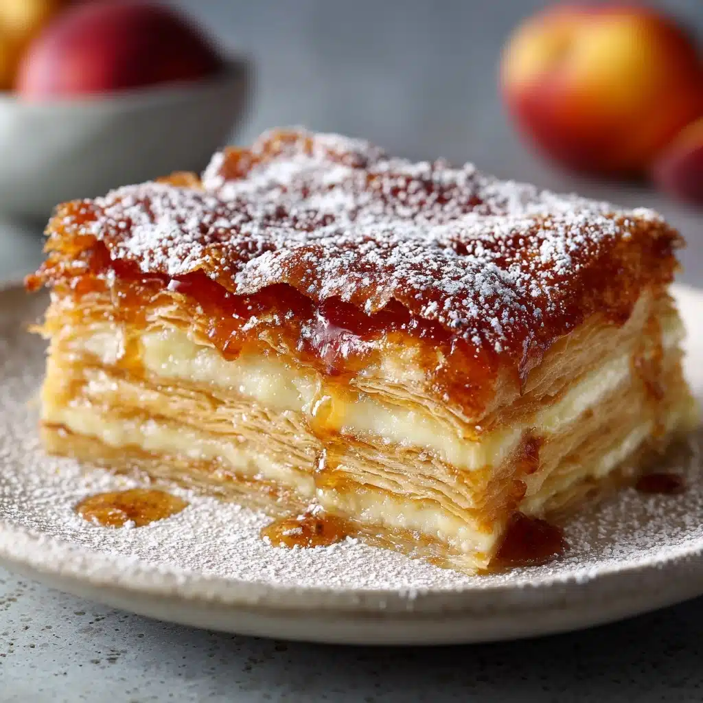Apple Mille-Feuille with Vanilla Custard (Gluten-Free) Recipe