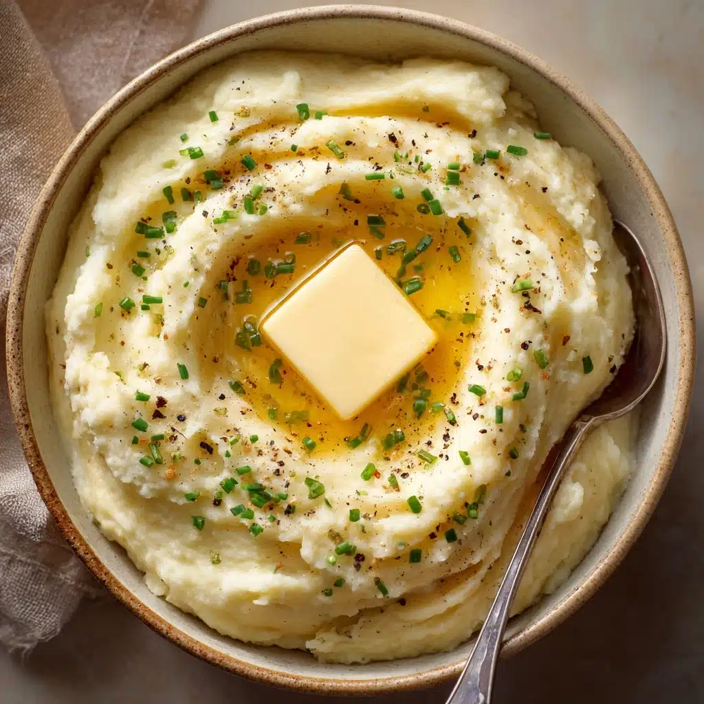 Easy Creamy Mashed Potatoes Recipe - Recipe Image