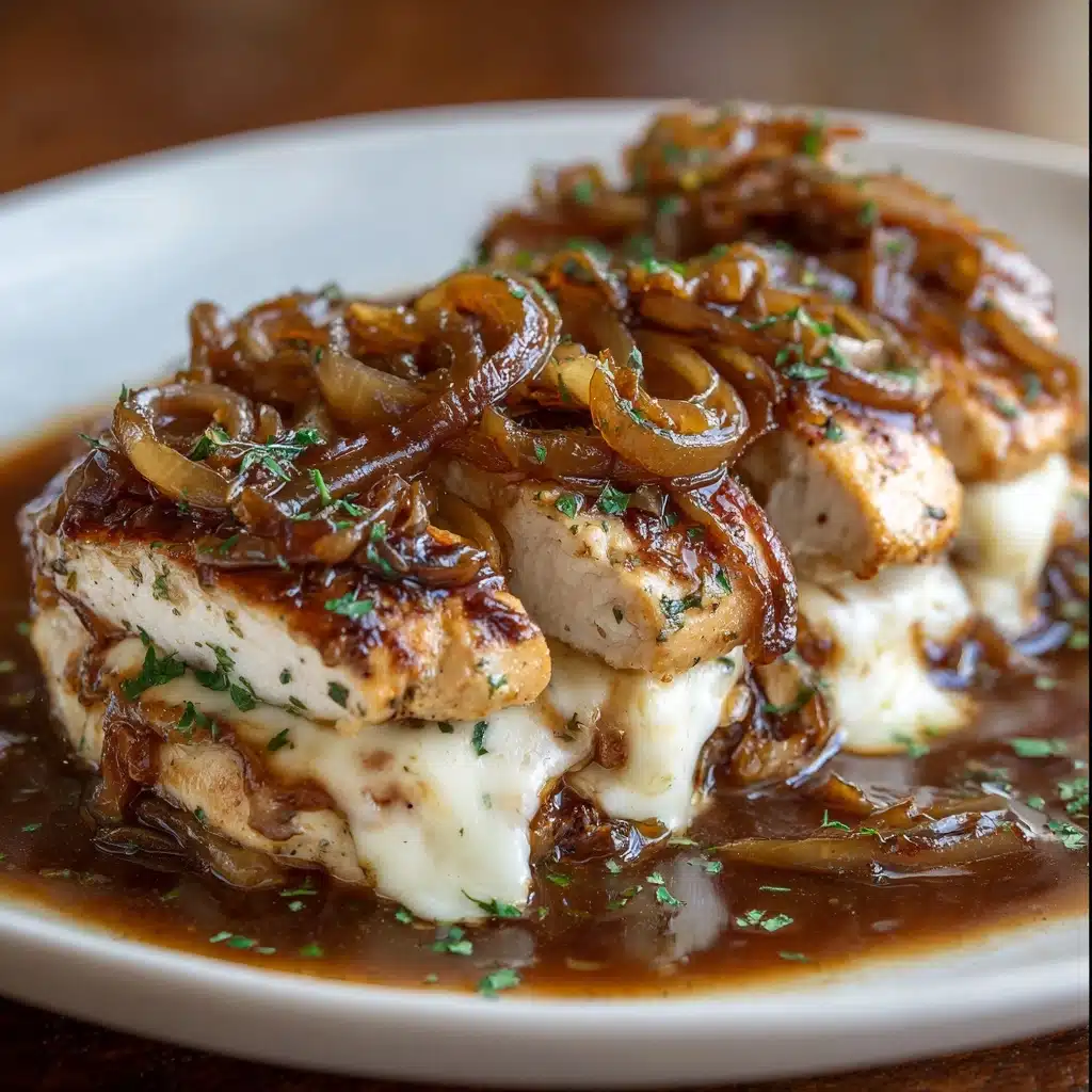 French Onion Chicken Recipe - Recipe Image
