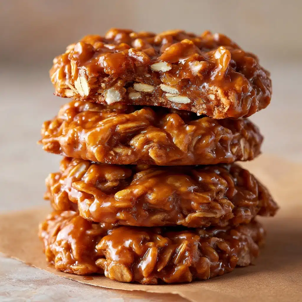 Peanut Butter No-Bake Cookies Recipe - Recipe Image