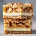 Gluten Free Apple Cheesecake Bars Recipe