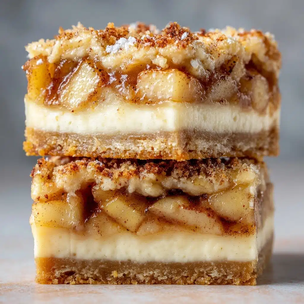 Gluten Free Apple Cheesecake Bars Recipe