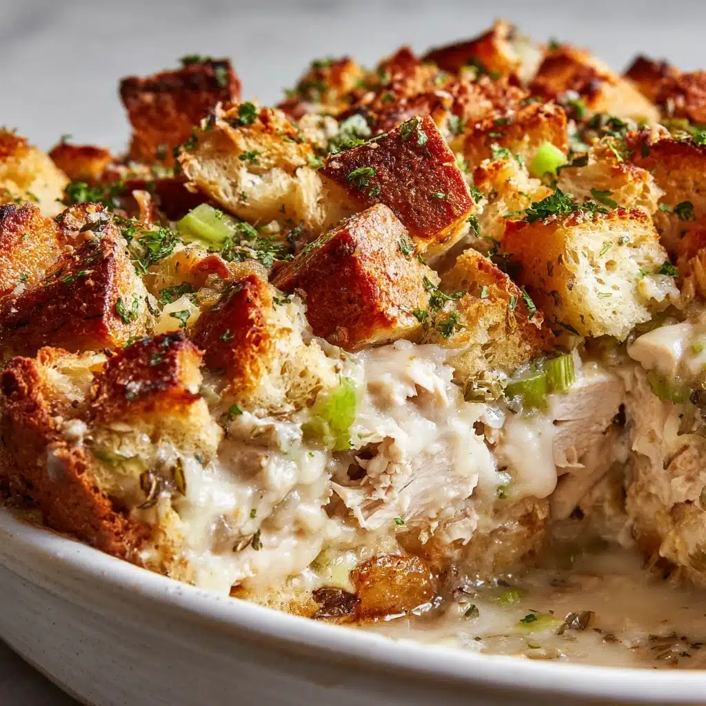 Easy Chicken Stuffing Bake Recipe