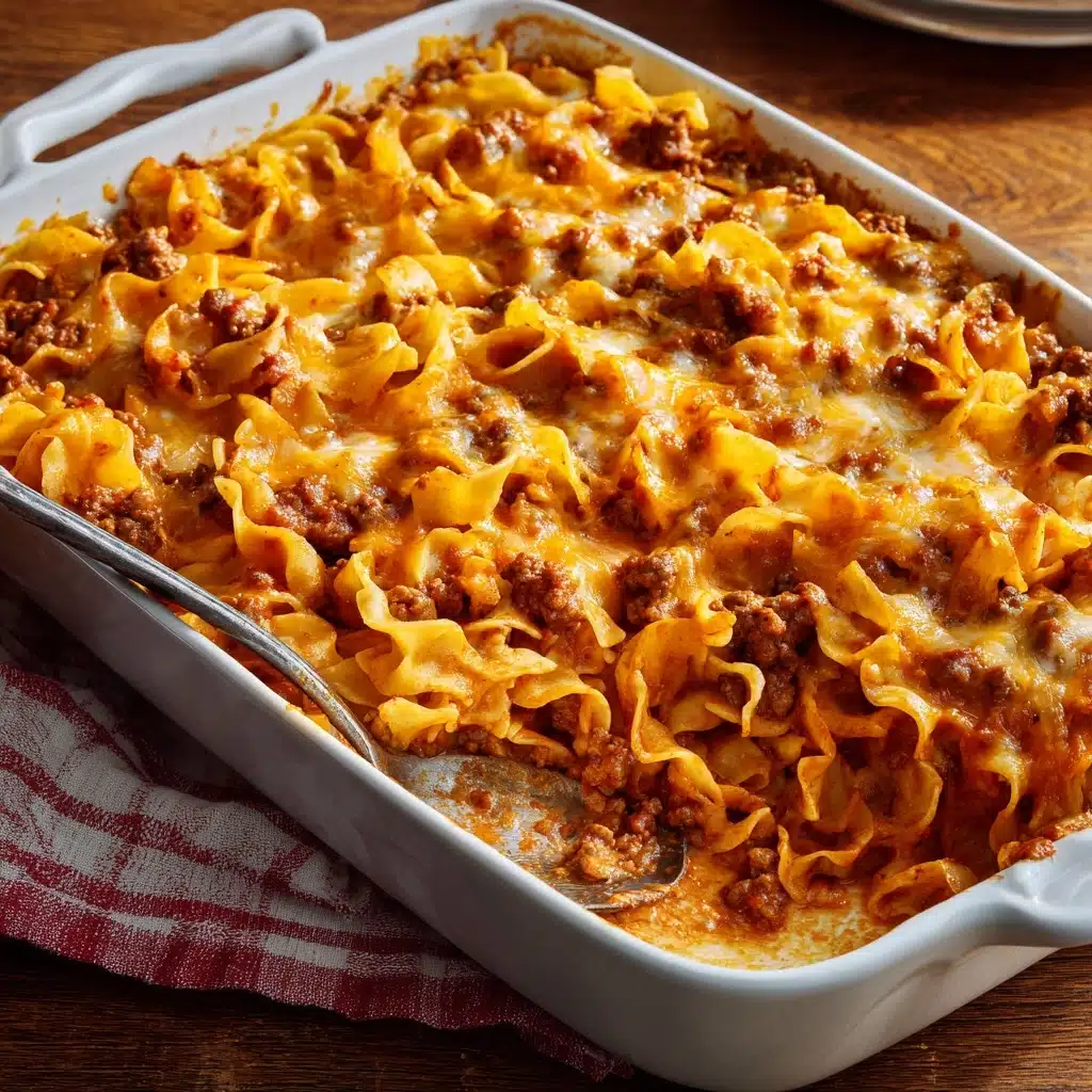 Amish Country Casserole (Hearty Homestyle Beef and Noodle Bake) Recipe