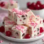 White Chocolate Cherry Fudge Recipe