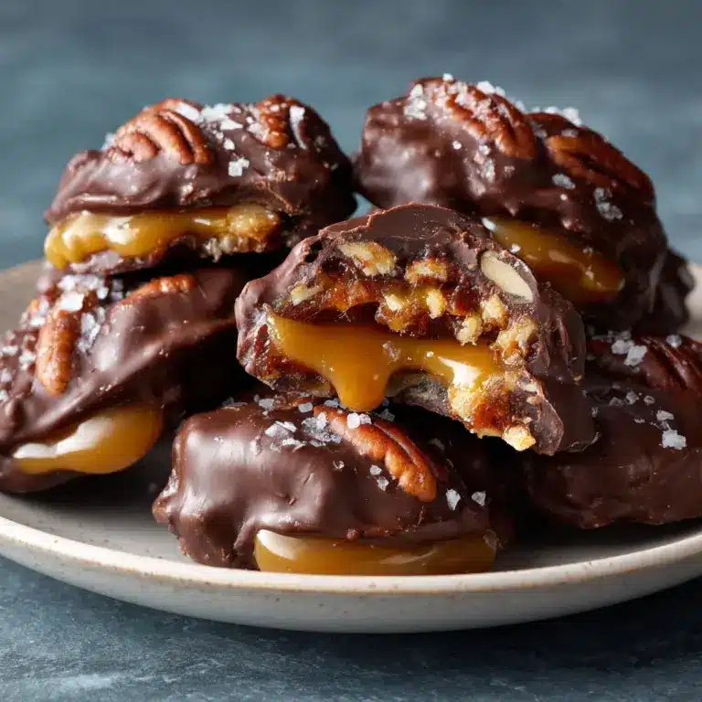 Homemade Chocolate Turtles Recipe