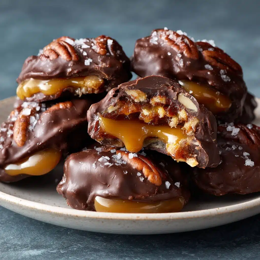 Homemade Chocolate Turtles Recipe