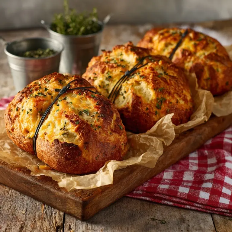 Italian Herbs Cheese Bread Recipe