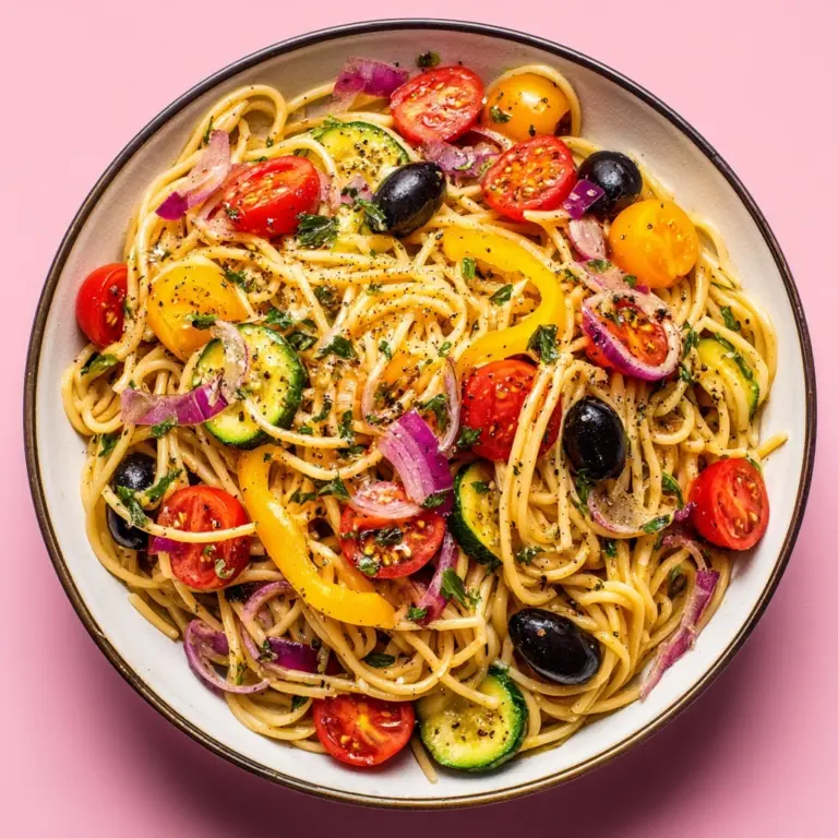 California Spaghetti Salad Recipe