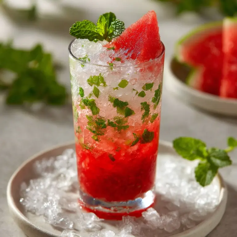 Watermelon Mojito Recipe