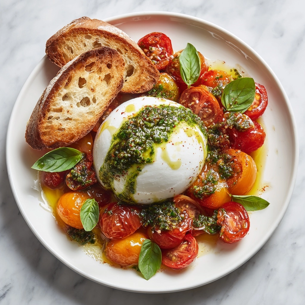Tomato Burrata Salad Recipe