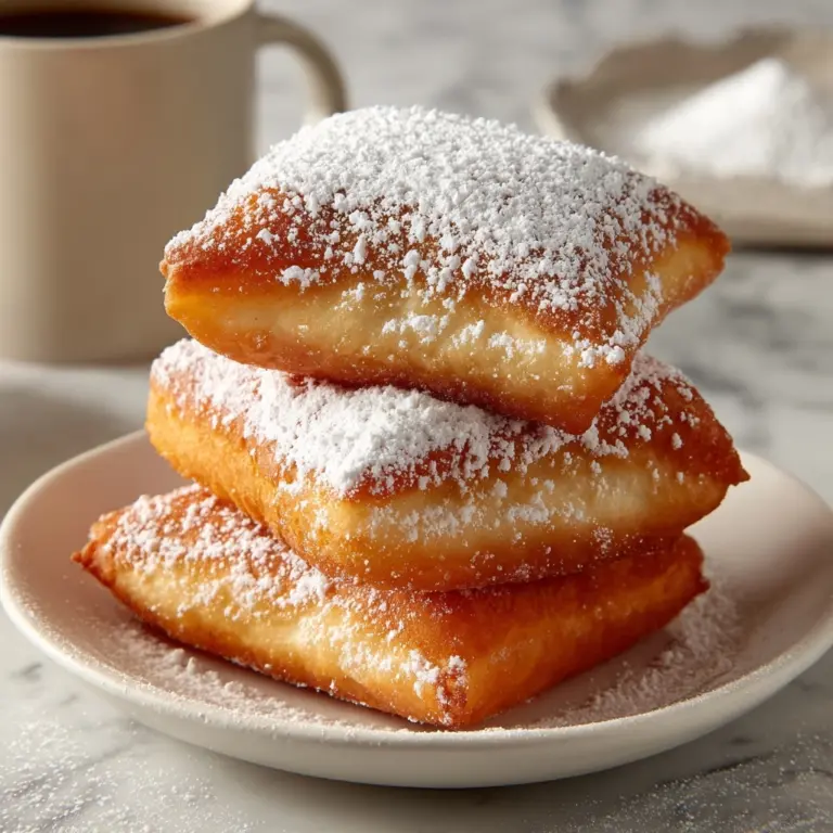 Vanilla French Beignets Recipe