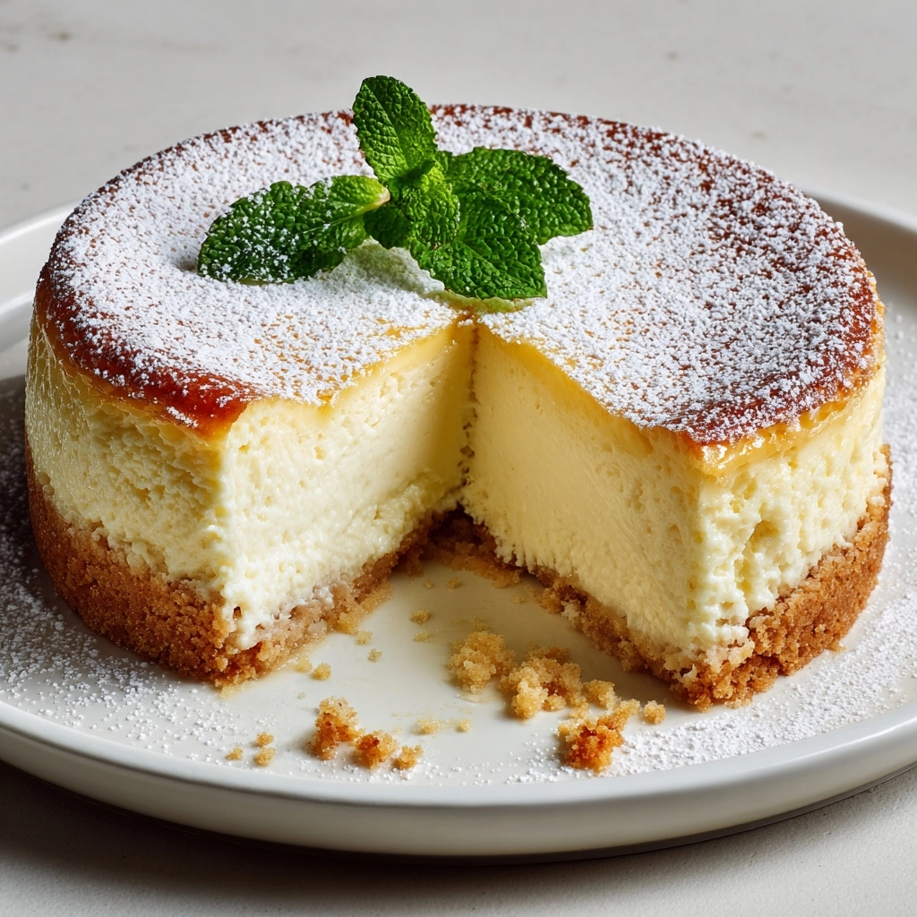Light & Fluffy Yogurt Cloud Cake Recipe - Recipe Image