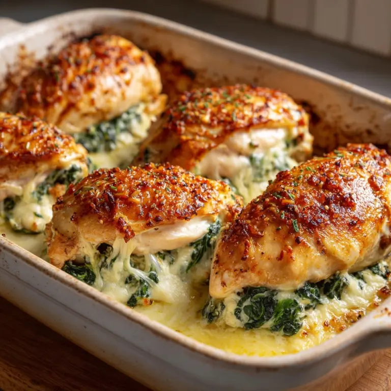 Spinach Stuffed Chicken Recipe