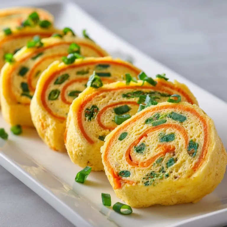 Gyeran Mari (Korean Rolled Omelette) Recipe