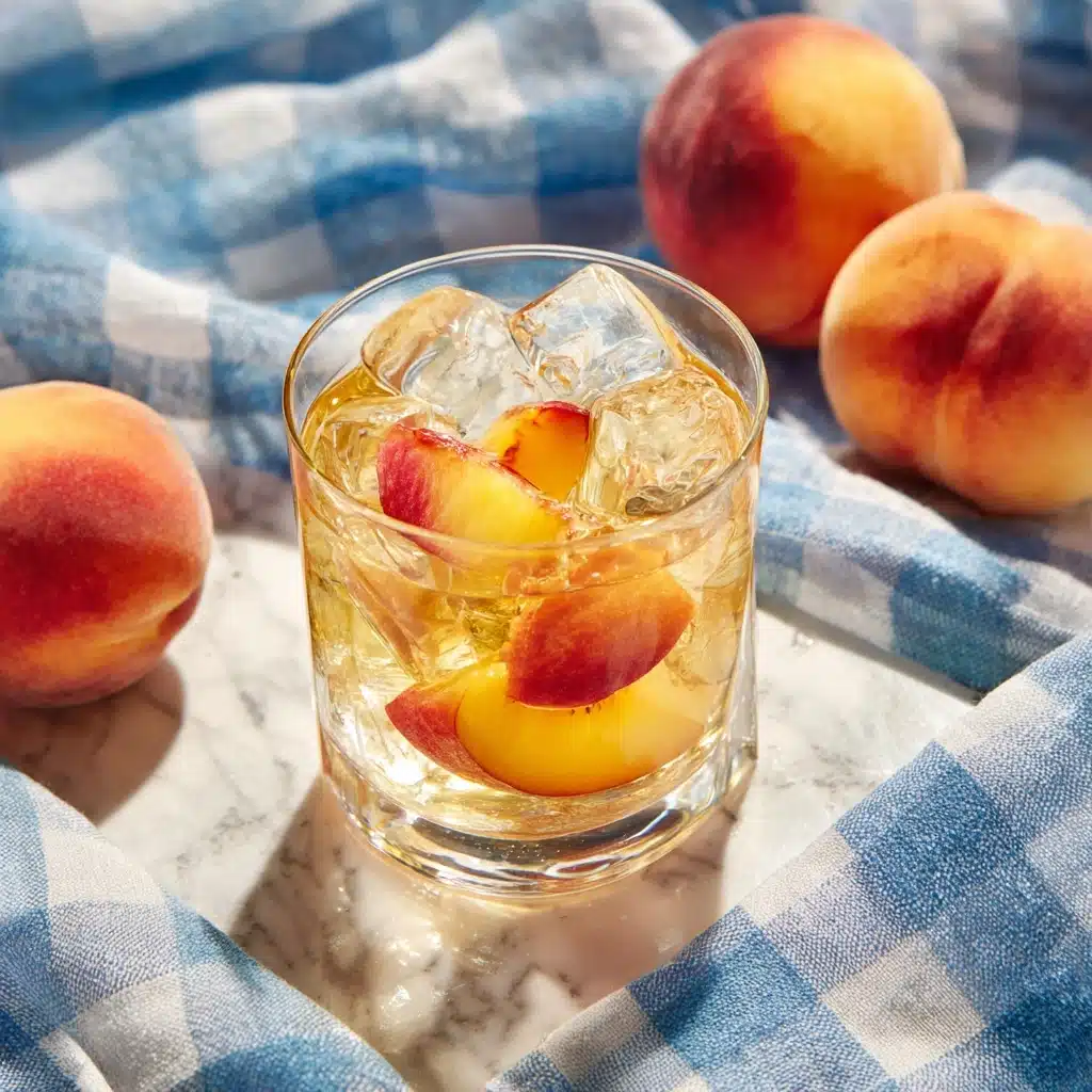 Homemade Peach Lemonade Recipe - Recipe Image