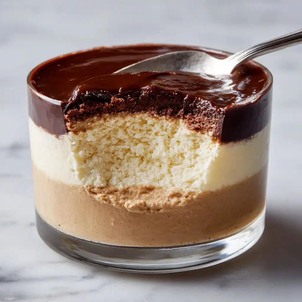 Vegan Peanut Butter Mousse with Chocolate Ganache Recipe - Recipe Image