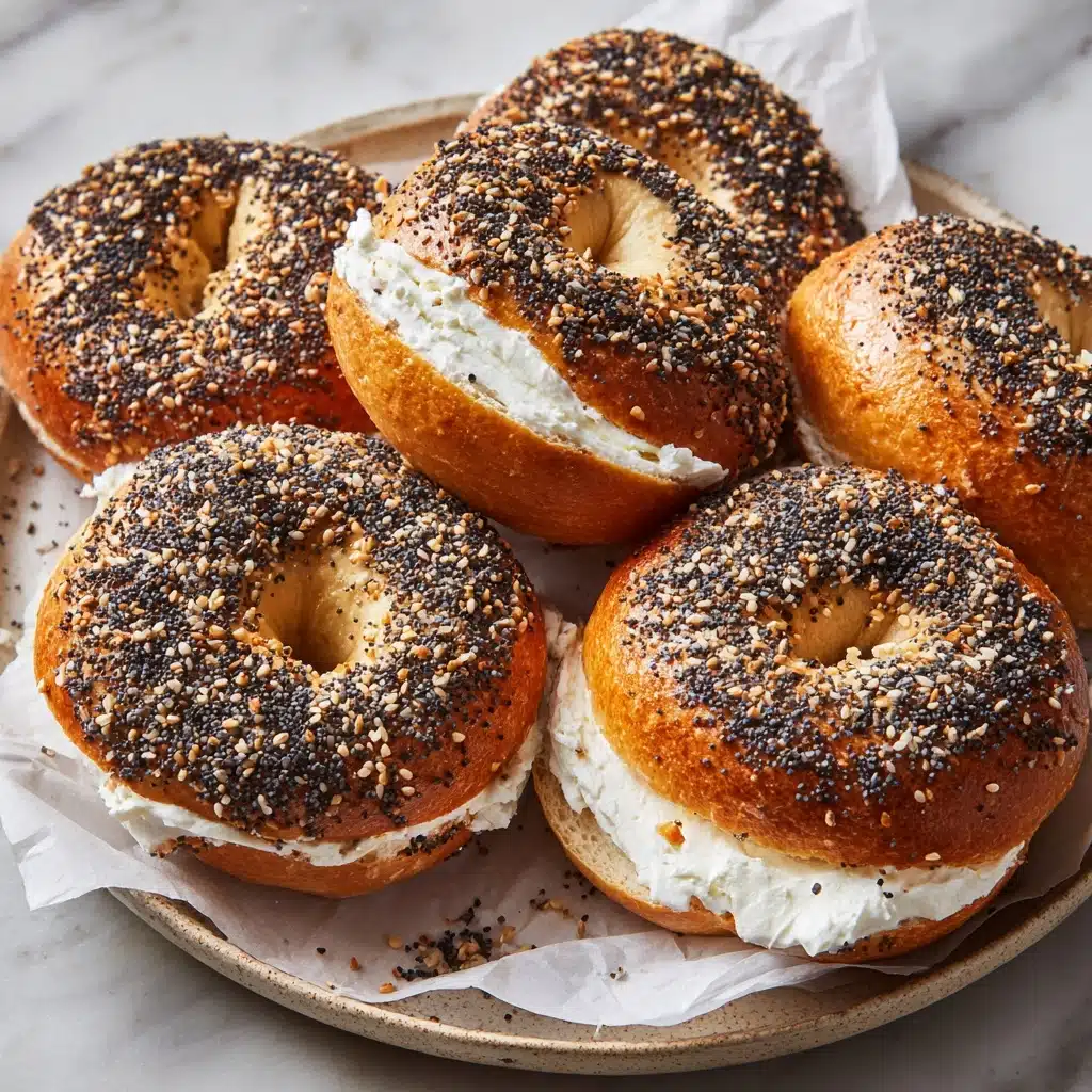 Air Fryer Protein Bagels Recipe - Recipe Image