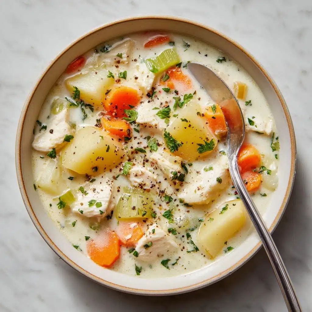 Creamy Chicken Stew Recipe - Recipe Image