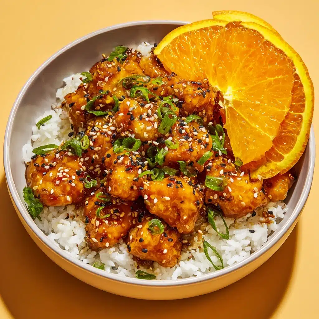 Sweet Orange Glazed Chicken Recipe - Recipe Image
