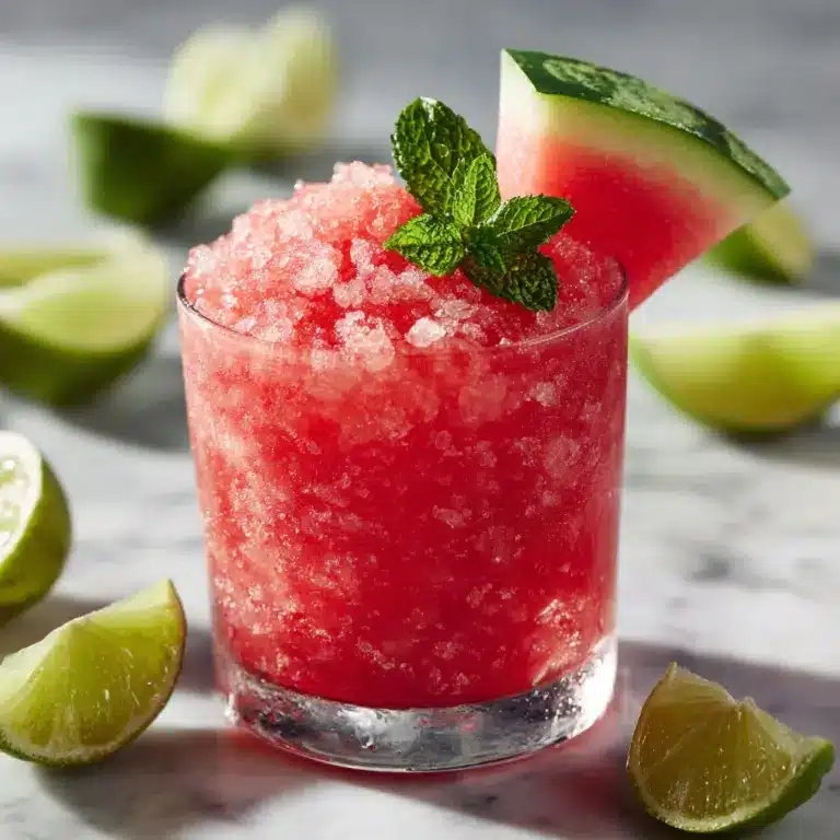 Watermelon Mojito Mocktail Recipe