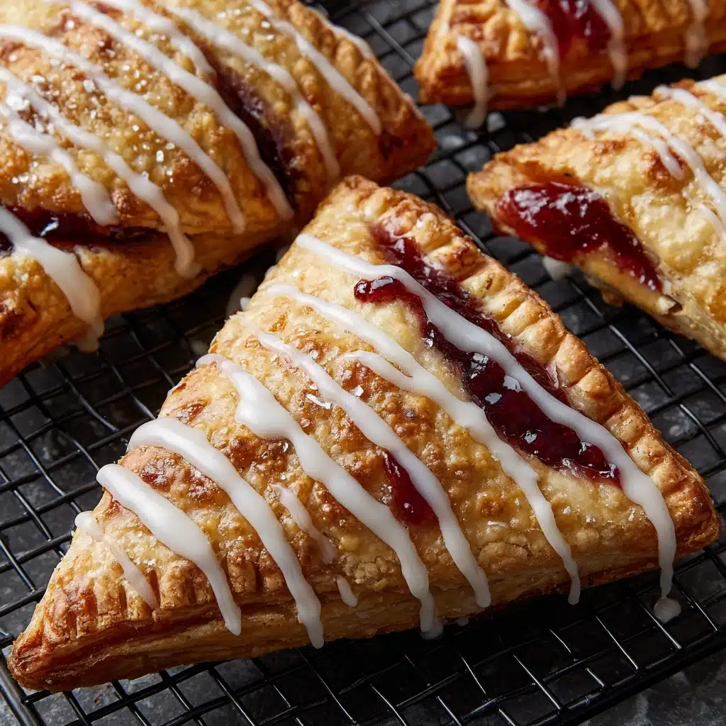 Strawberry Rhubarb Turnovers Recipe - Recipe Image