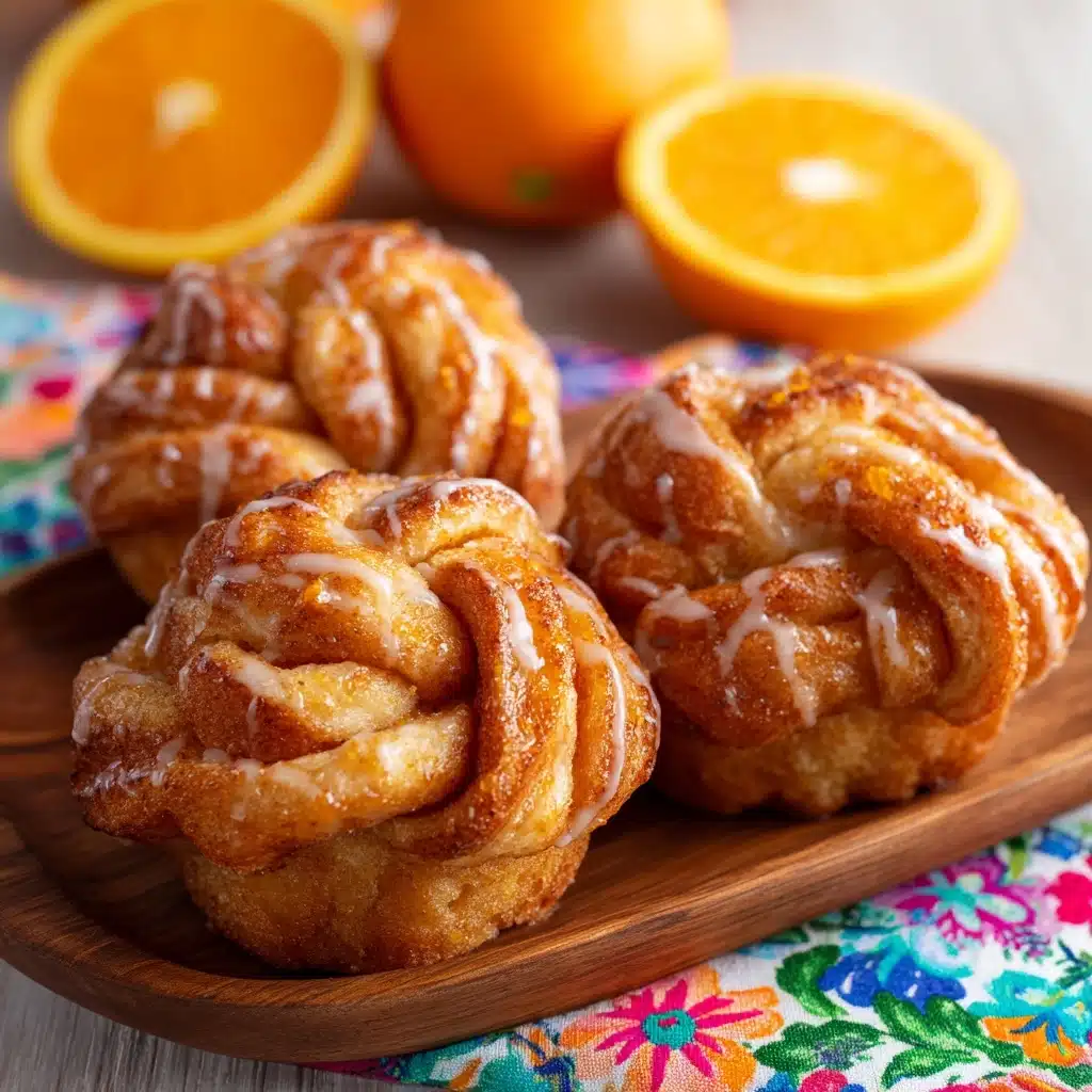 Sweet Roll Orange Knots Recipe - Recipe Image