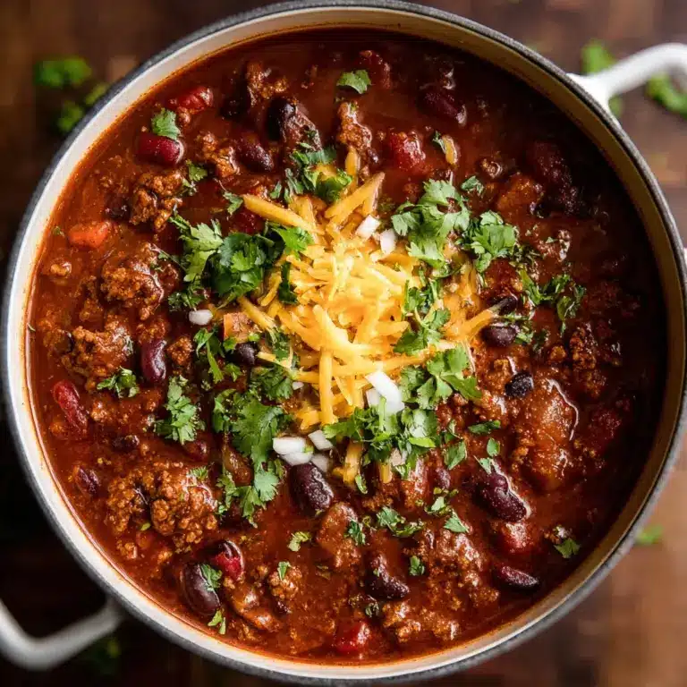 Turkey Chili Recipe