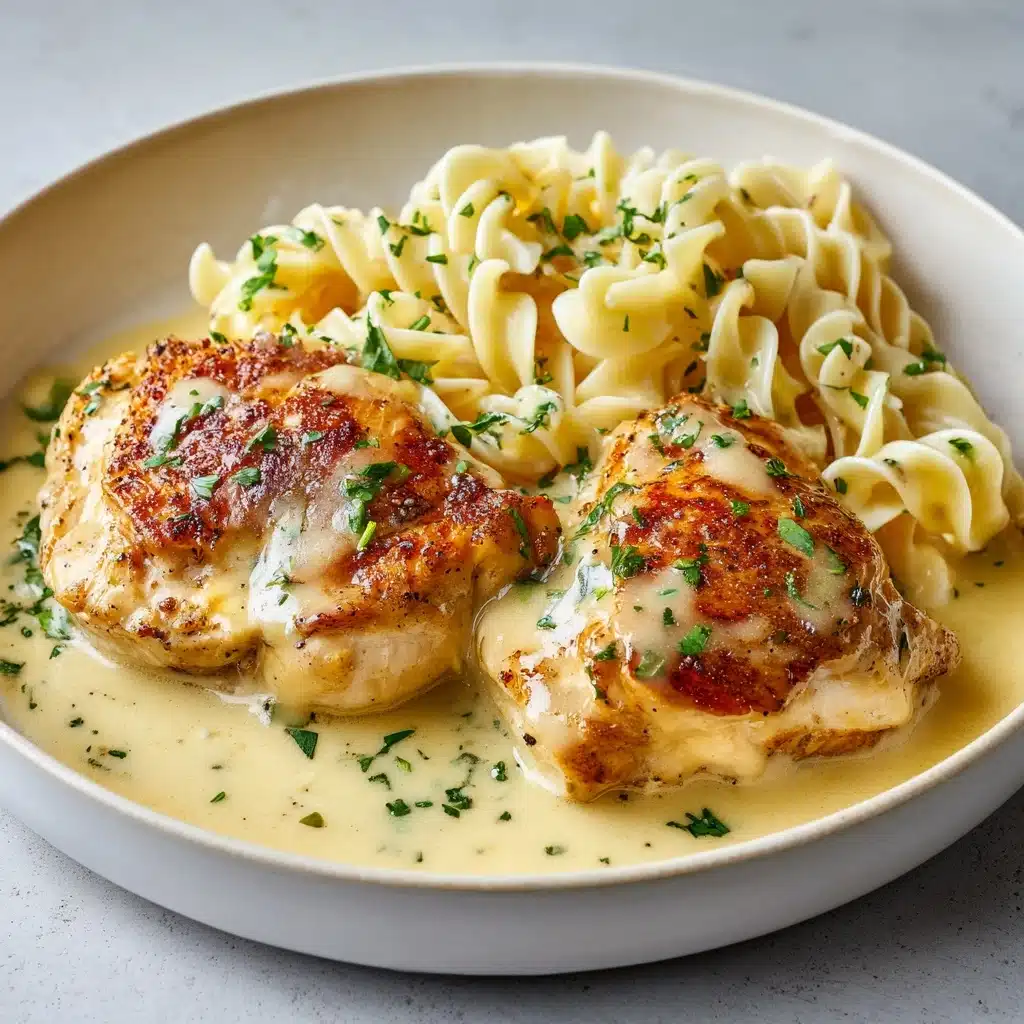 Creamy Garlic Chicken Recipe