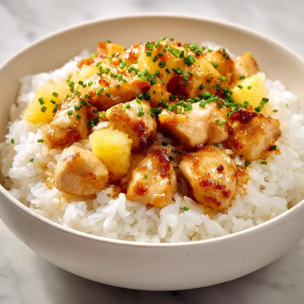 Pineapple Chicken and Rice Recipe - Recipe Image