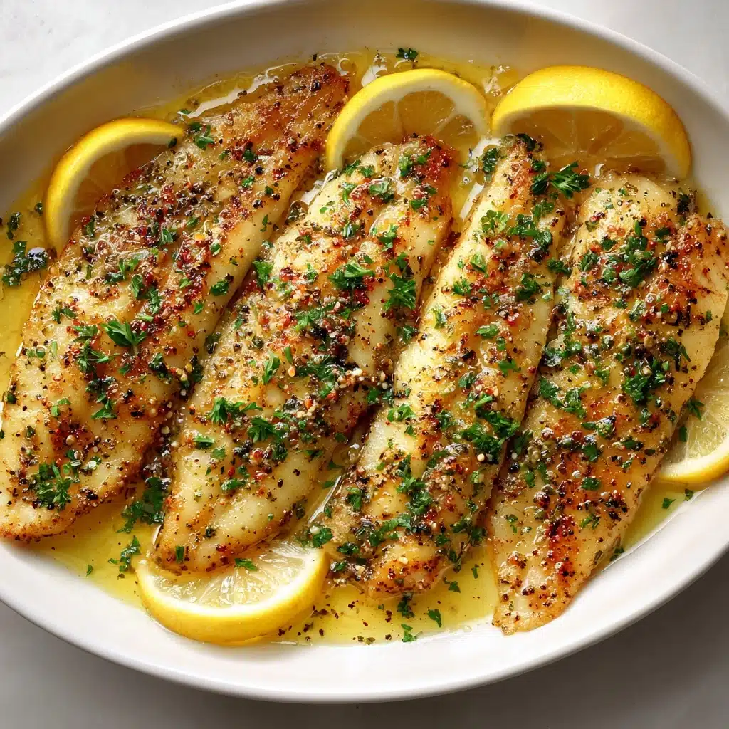 Garlic Butter Oven Baked Tilapia Recipe - Recipe Image