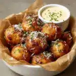 Parmesan Garlic Potato Balls Recipe