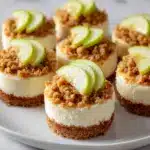 Apple Crisp Mini Cheesecakes Recipe