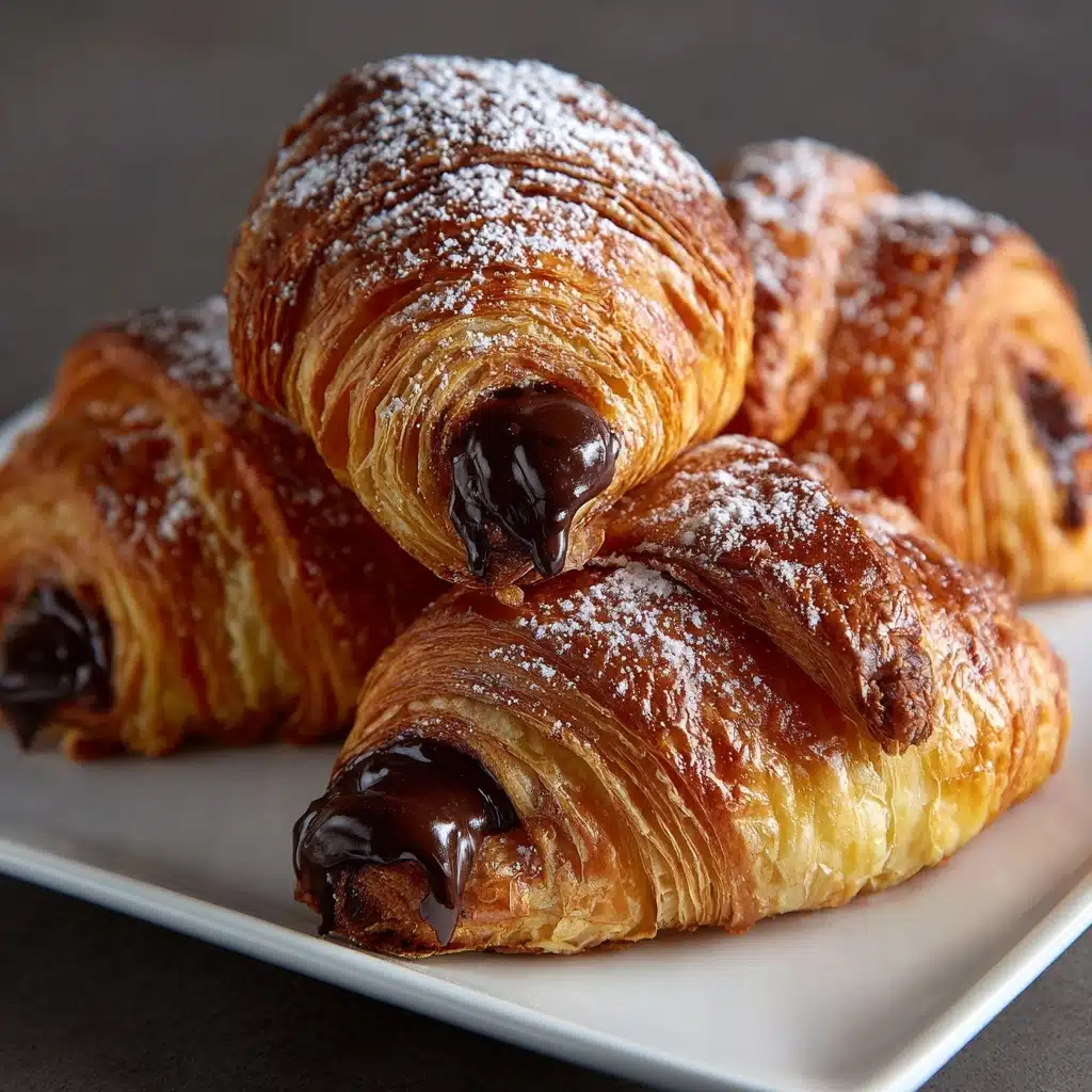 Chocolate Croissants Recipe - Recipe Image
