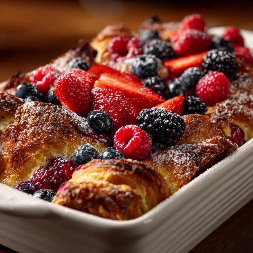 Berry Croissant Bake Recipe - Recipe Image