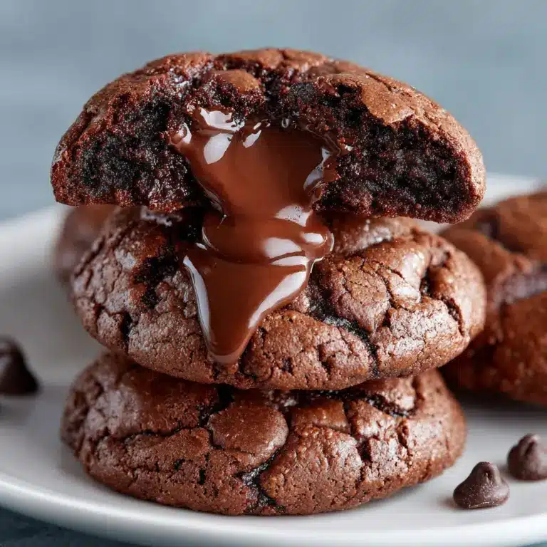 Chocolate Lava Brownie Cookies Recipe