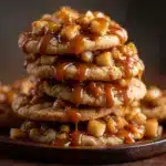 Caramel-Drizzled Apple Cinnamon Cookies Recipe