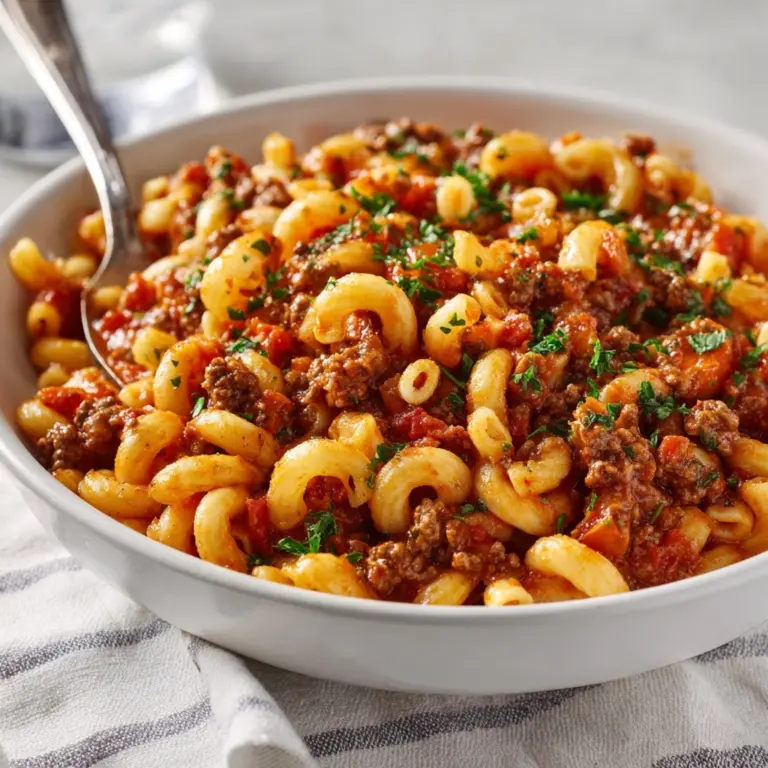 One Pot Goulash Recipe