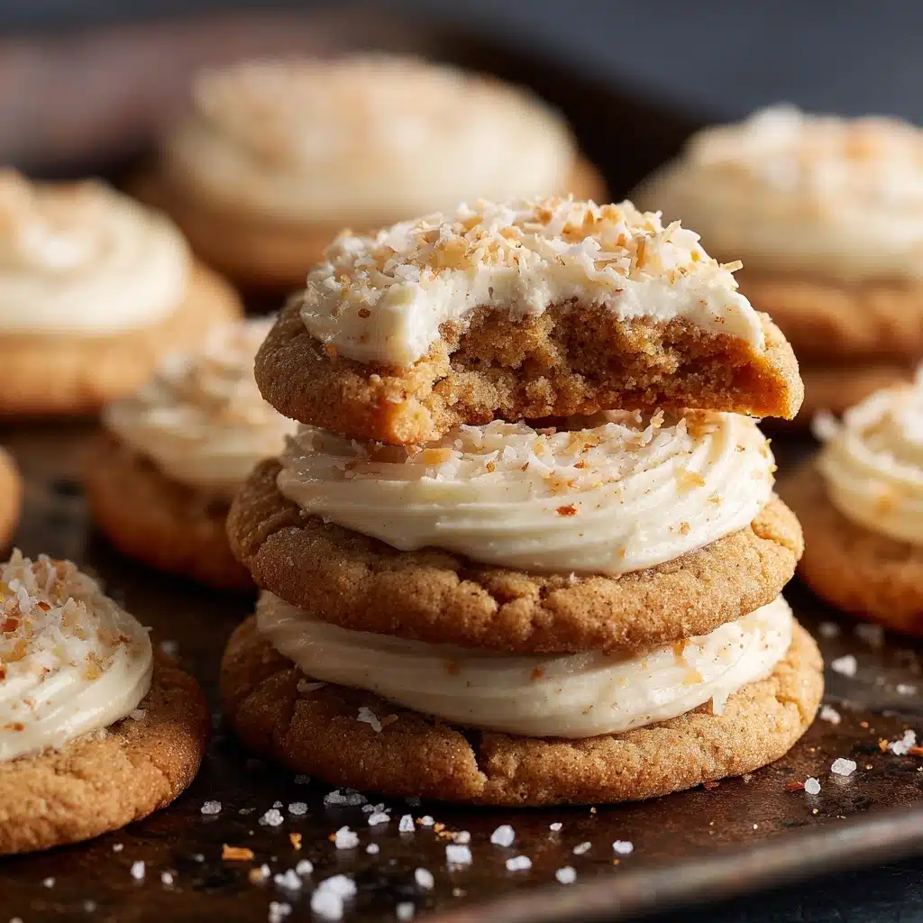 Healthy Soft Pumpkin Cookies with Salted Maple Frosting Recipe - Recipe Image
