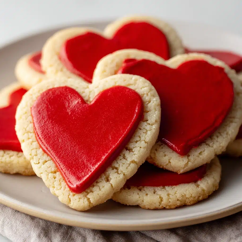 Slice and Bake Heart Cookies Recipe - Recipe Image