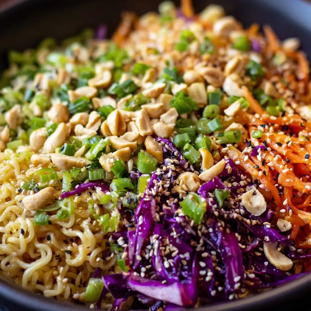 Crunchy Ramen Noodle Salad Recipe - Recipe Image