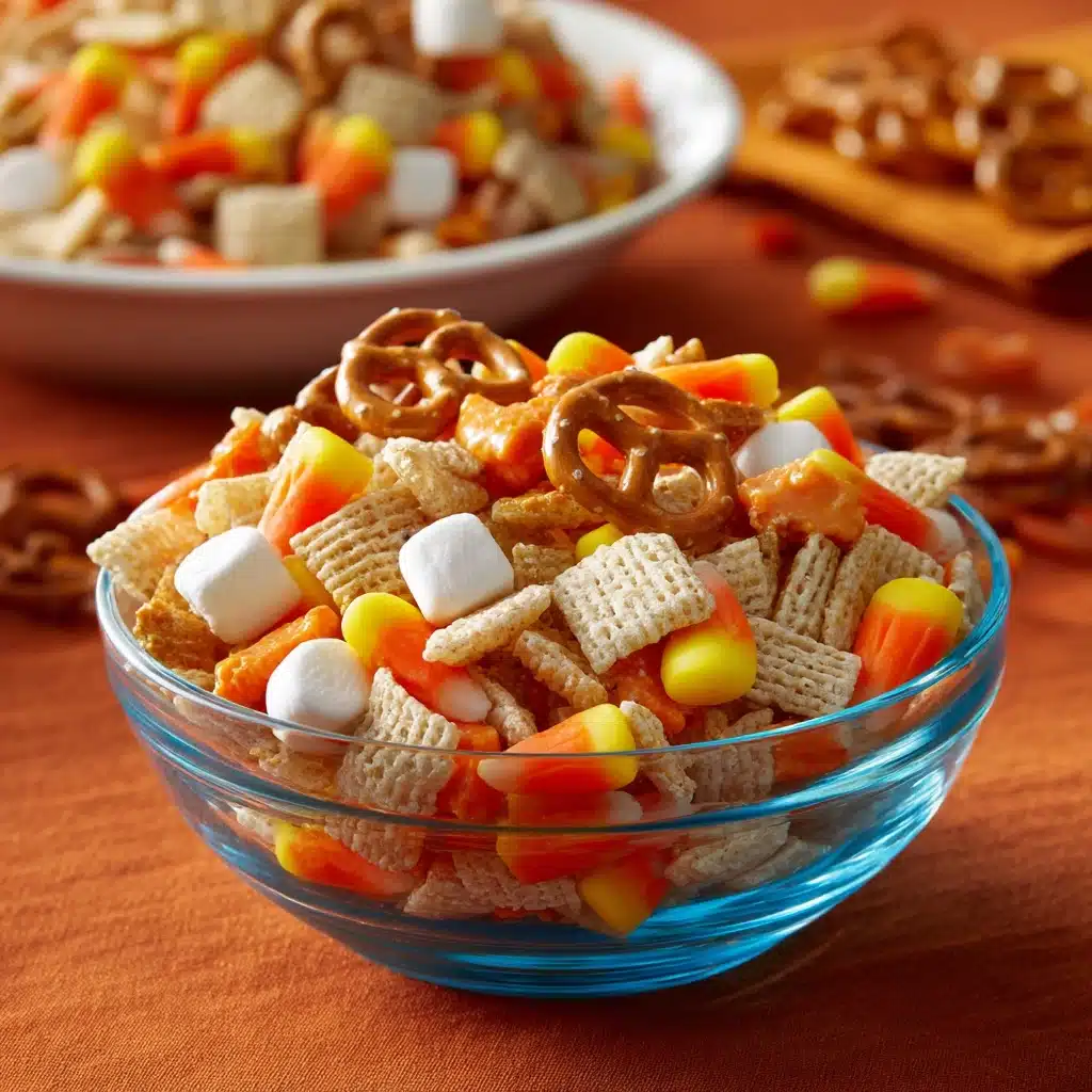 Halloween Chex Mix Recipe - Recipe Image
