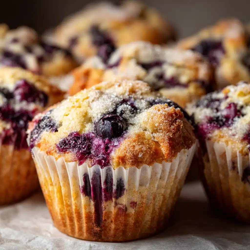 Ultimate Moist & Flavorful Blueberry Muffins Recipe - Recipe Image
