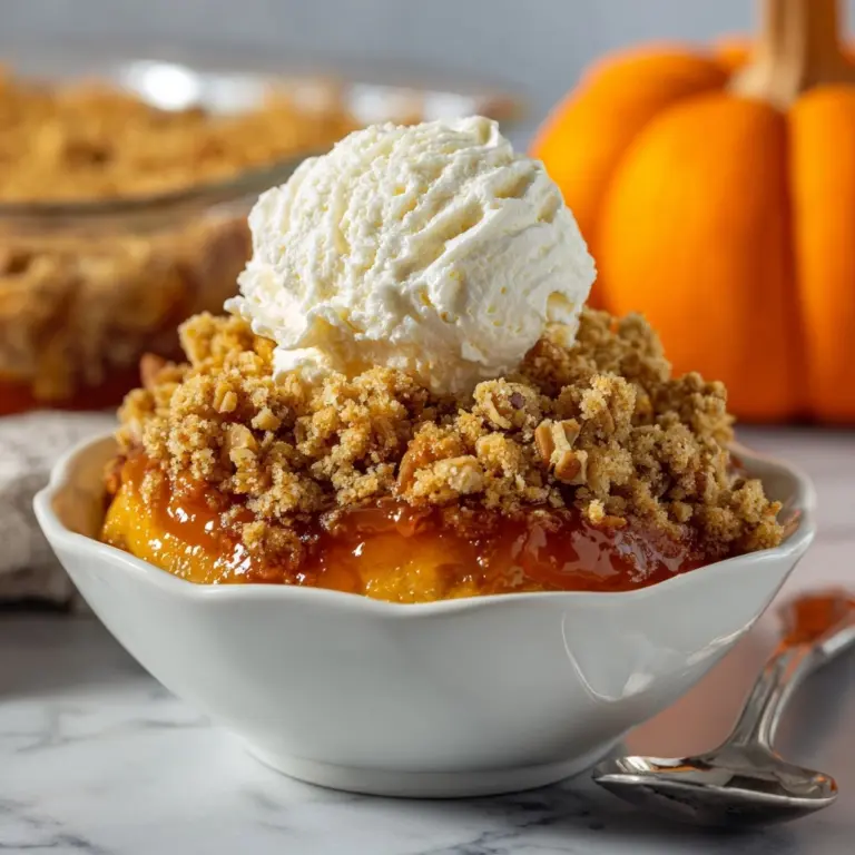 Pumpkin Crisp Recipe
