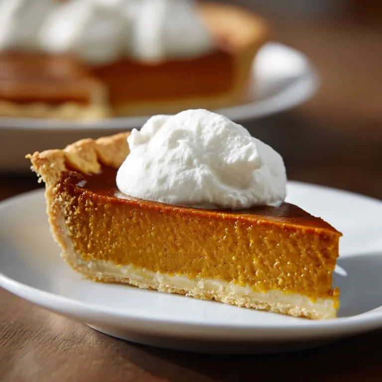 Easy Pumpkin Pie Recipe