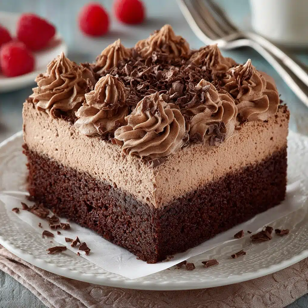 Chocolate Mousse Cake Recipe