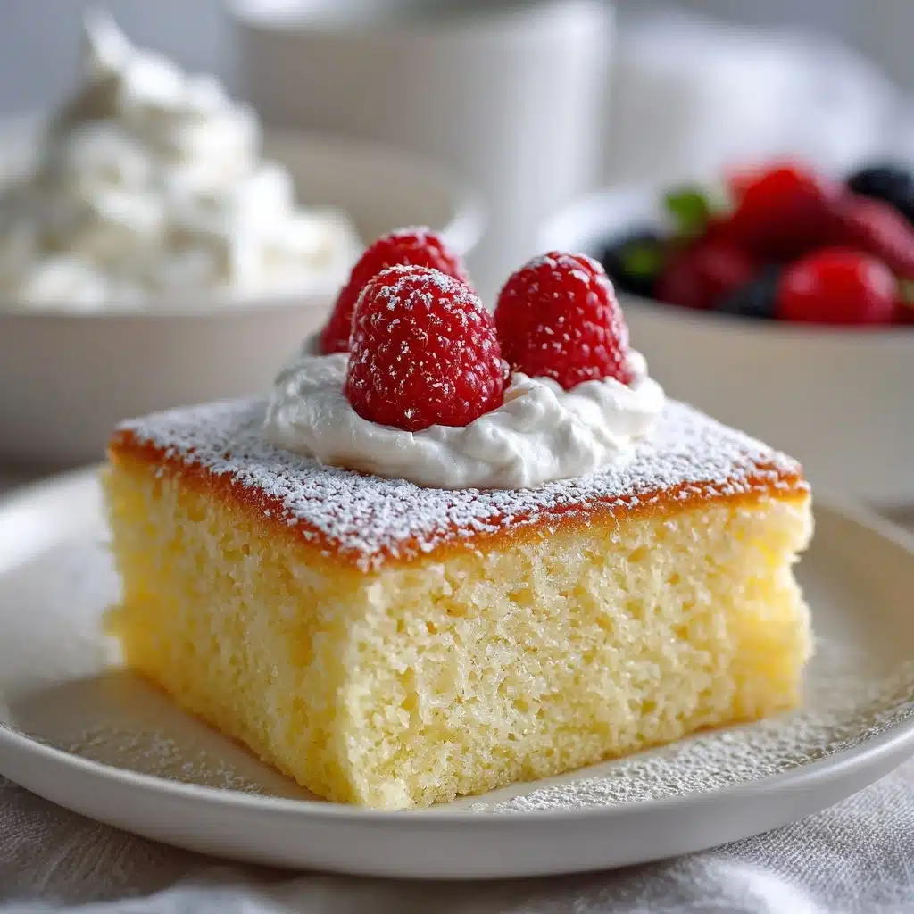 Hot Milk Cake Recipe