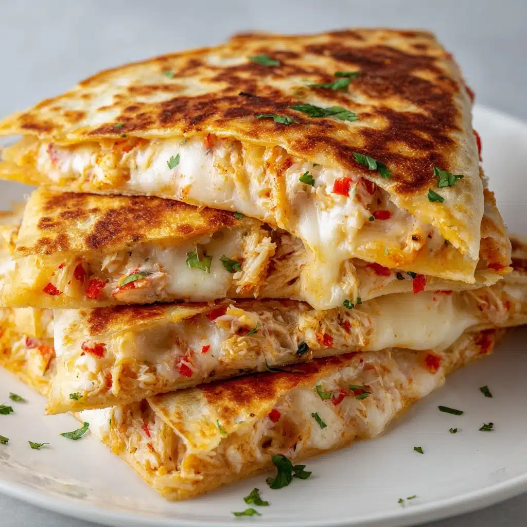 King Crab Quesadillas Recipe - Recipe Image