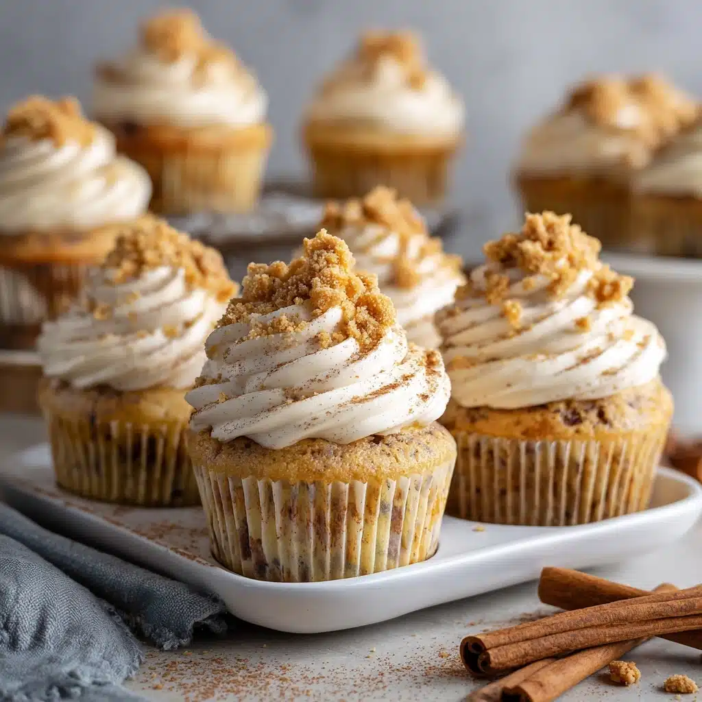 Cinnamon Roll Cupcakes Recipe - Recipe Image