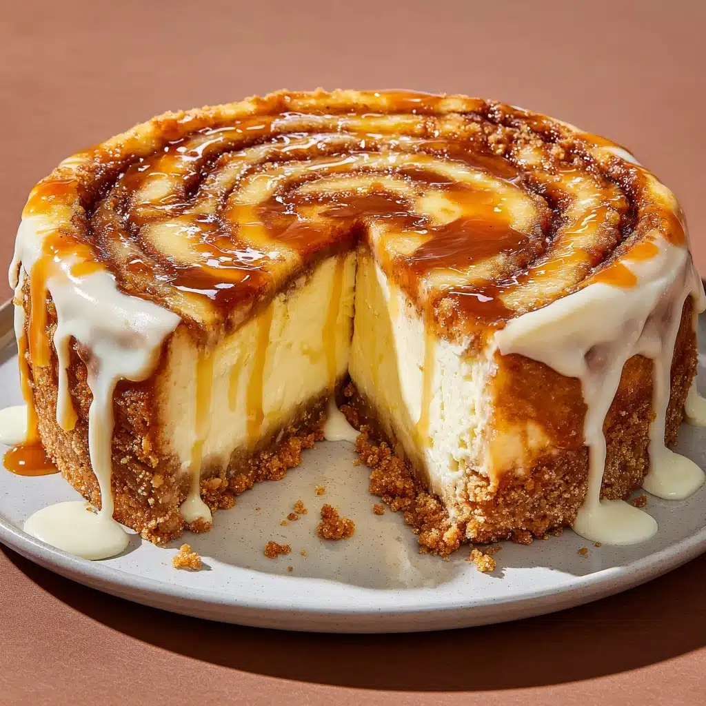 Cinnamon Roll Honeybun Cheesecake Recipe